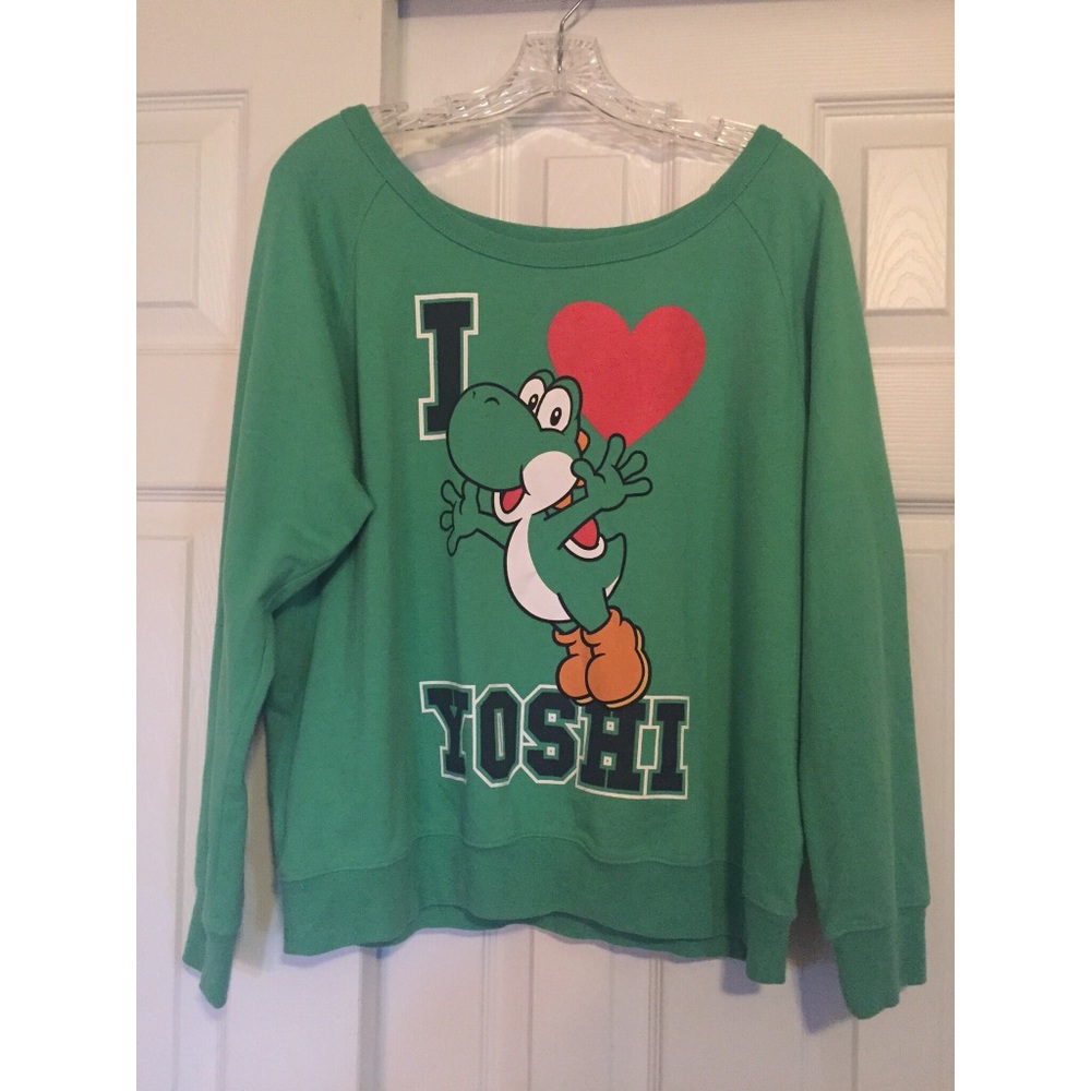 I ❤️ yoshi sweatshirt